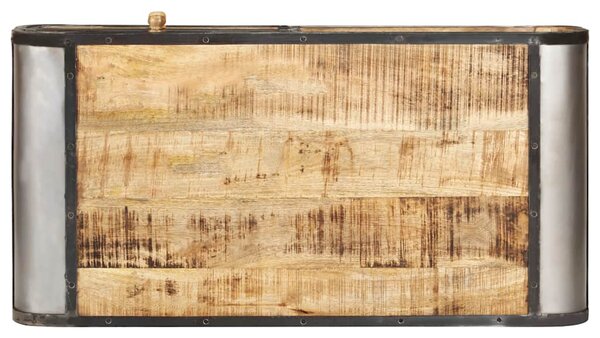 Konferenční stolek 100 x 50 x 35 cm masivní mangovníkové dřevo 247804