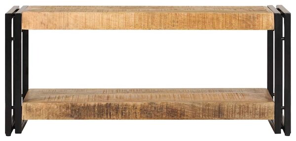 TV stolek 90 x 30 x 40 cm masivní mangovníkové dřevo 247808