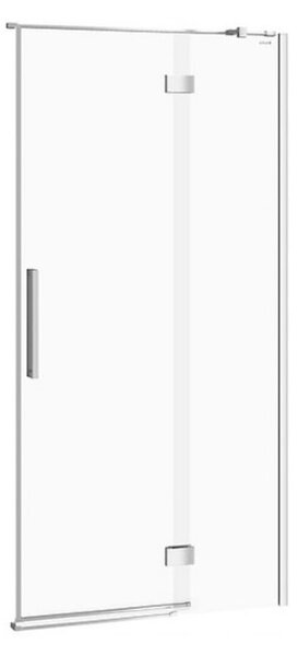 Cersanit Crea, křídlové dveře do otvoru 100X200 cm (pravé), 8mm čiré sklo, chromový profil, S159-002