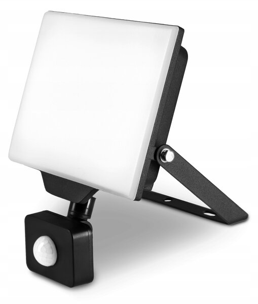 LED reflektor 50 W s pohybovým čidlem, 4500 K, IP65, úhel 120°