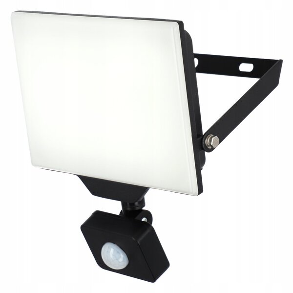 LED reflektor 50 W s pohybovým čidlem, 4500 K, IP65, úhel 120°