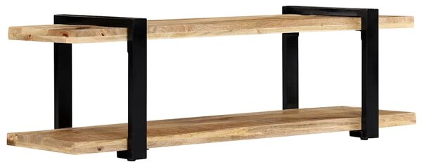 TV stolek 130 x 40 x 40 cm masivní mangovníkové dřevo 247883