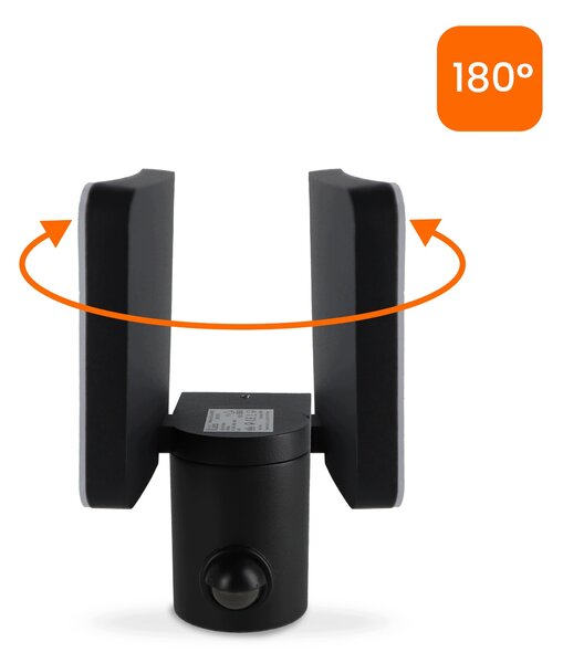 LED reflektor 20 W s pohybovým čidlem, teplá bílá, IP65