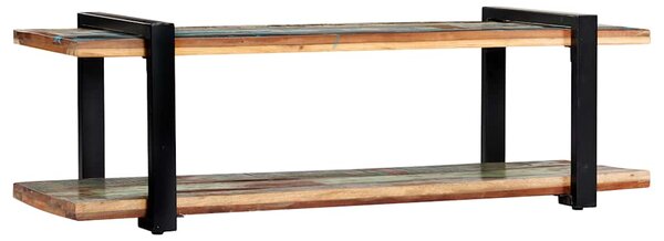 TV stolek 130 x 40 x 40 cm masivní recyklované dřevo 247884