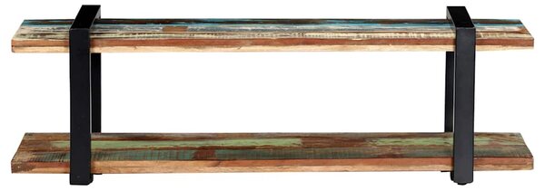 TV stolek 130 x 40 x 40 cm masivní recyklované dřevo 247884