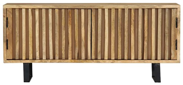 TV stolek 90 x 30 x 40 cm masivní mangovníkové dřevo 247896