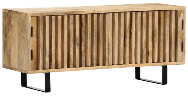 TV stolek 90 x 30 x 40 cm masivní mangovníkové dřevo 247896