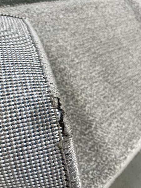 Flair Rugs, POŠKOZENÝ Kusový koberec Hand Carved Cosmos Mint/Grey/Cream, 200x290, zelená, kancelář