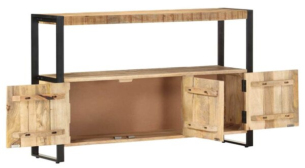 Odkládací skříňka 120 x 30 x 75 cm masivní mangovníkové dřevo 247923