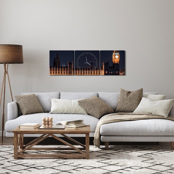 Obraz Big Benu v Londýně (s hodinami) (90x30 cm)
