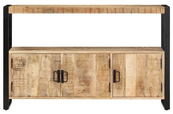 Odkládací skříňka 120 x 30 x 75 cm masivní mangovníkové dřevo 247923