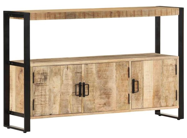 Odkládací skříňka 120 x 30 x 75 cm masivní mangovníkové dřevo 247923