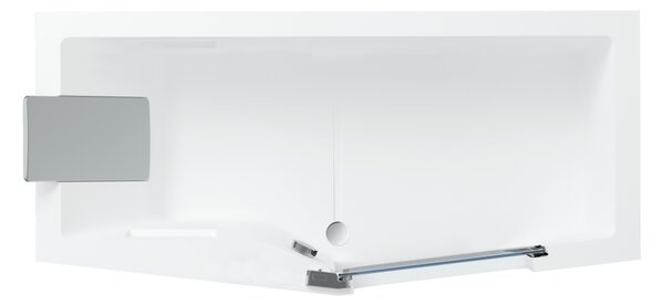 Santech Iris obdélníková vana s dvířky 160 x 80 SAIRI160 Orientace P/L: Pravá