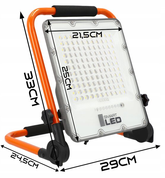 LED reflektor 100 W, 3500 lm, IP65