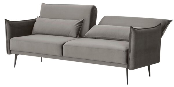 TŘÍMÍSTNÁ POHOVKA, textil, šedá Livetastic - Pohovky, Online Only