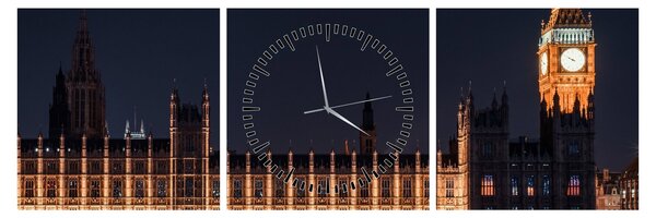 Obraz Big Benu v Londýně (s hodinami) (90x30 cm)