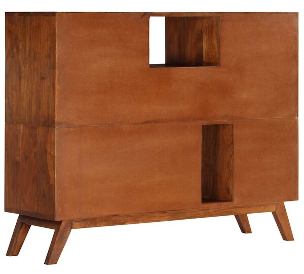 Příborník 115 x 35 x 86 cm masivní akáciové dřevo 247938