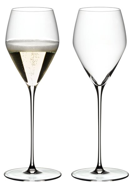 Sklenice Riedel VELOCE Champagne 327 ml, set 2 ks křišťálových sklenic 6330/28