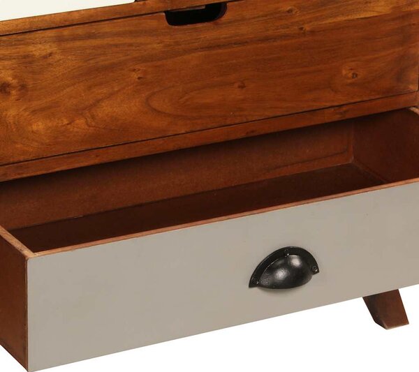 Příborník 115 x 35 x 86 cm masivní akáciové dřevo 247938
