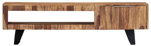 TV stolek 140 x 30 x 40 cm masivní akáciové dřevo 247980