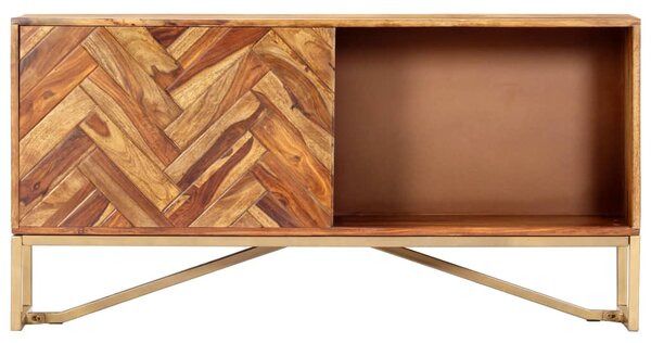 Příborník 118 x 30 x 60 cm masivní akáciové dřevo 247997