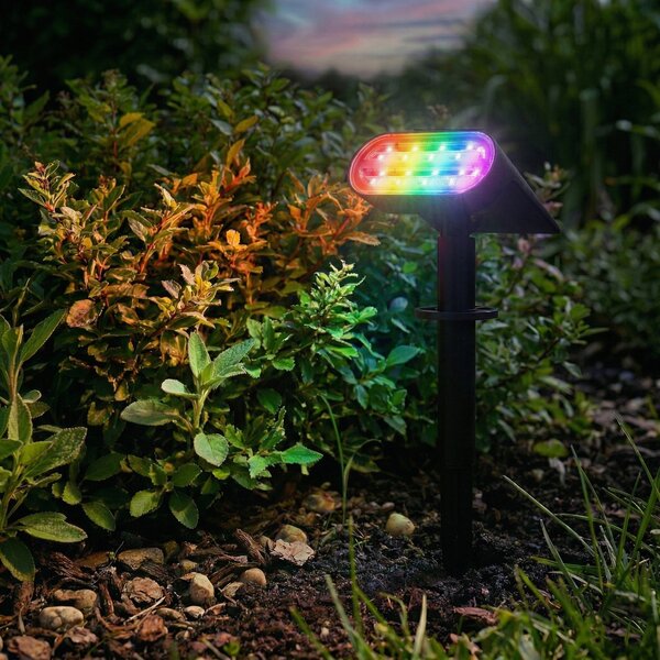LED solární zápichové svítidlo, IP54