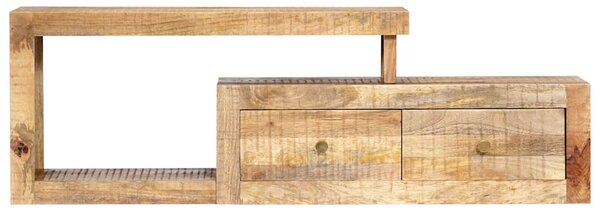 TV stolek 120 x 30 x 40 cm masivní mangovníkové dřevo 248099