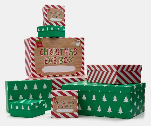 Sinsay - Vánoční dárkové krabičky 9 pack - vícebarevná