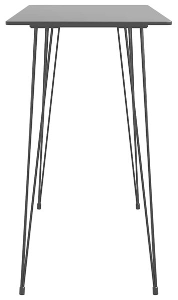 Barový stůl černý 120x60x105 cm 248143