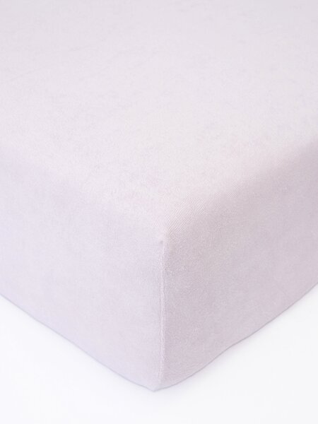 MK Lůžkoviny Froté prostěradlo do postýlky 70 × 140 cm - lila