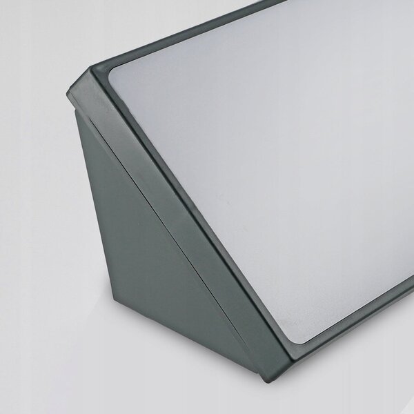 LED fasádní svítidlo 20 W, 1620 lm, IP65, neutrální bílá, 265 × 120 × 93 mm