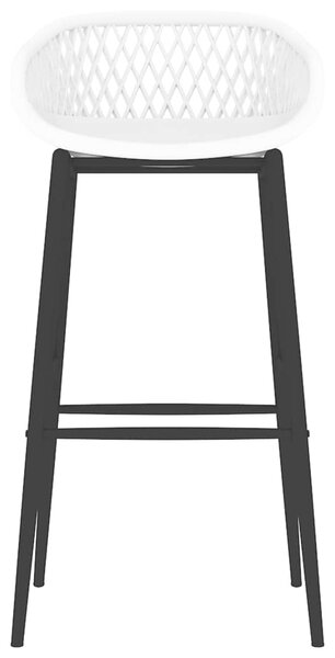 Barové židle 4 ks bílé 248162