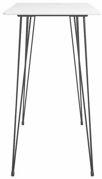 Barový stůl bílý 120x60x105 cm 248144