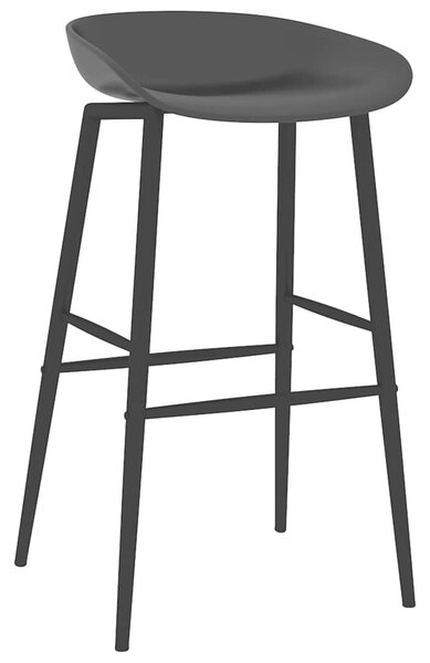 Barové židle 4 ks černé 248167
