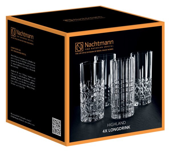 Sklenice Nachtmann Highland Longdrink 4ks 445 ml 97784