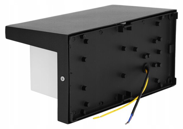 LED fasádní svítidlo 10 W, 600 lm, IP54, neutrální bílá, 255 × 125 × 125 mm