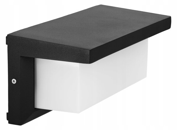 Černé fasádní svítidlo E27, IP54, max. 40 W