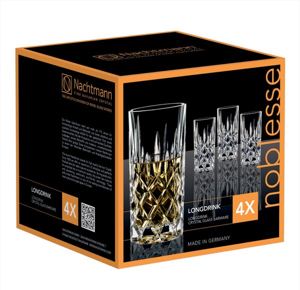 Sklenice Nachtmann Noblesse Longdrink 4ks 375 ml 89208