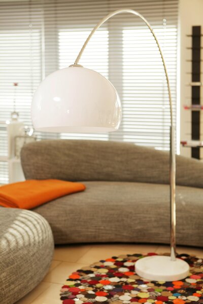 STOJACÍ OBLOUKOVÉ SVÍTIDLO, 155/208/40 cm P & B - Online Only svítidla, Online Only