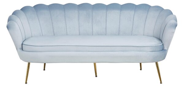 TŘÍMÍSTNÁ POHOVKA, textil, světle šedá Livetastic - Pohovky, Online Only