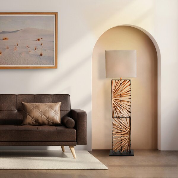 STOJACÍ LAMPA, 40/165/20 cm P & B - Online Only svítidla, Online Only