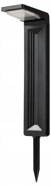LED solární zápichové svítidlo 3000 K, teplá bílá, IP54, šířka 9 cm
