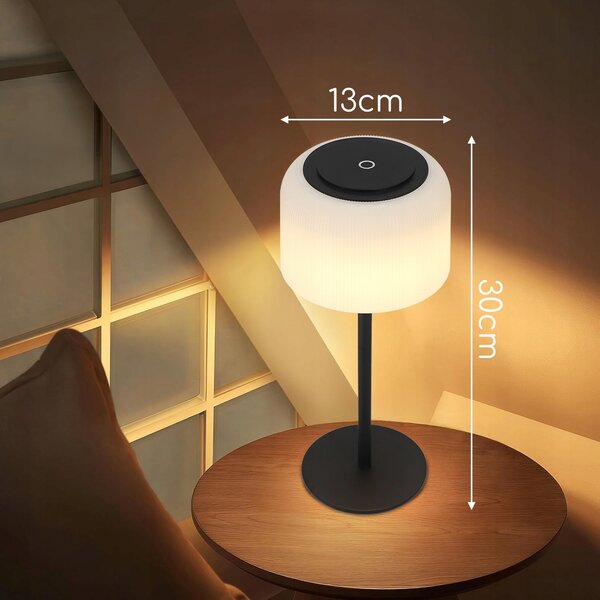 LED stolní lampa s dotykovým ovládáním, stmívatelná, 2 W, teplá bílá, IP54