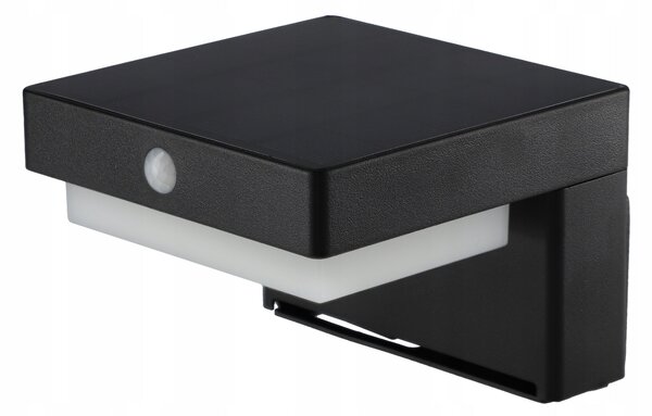 LED fasádní svítidlo 5 W, 400 lm, pohybové čidlo, IP44, teplá bílá, 11,5 × 8 × 12 cm