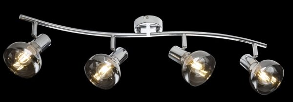 GLOBO 54921-4 - Bodové svítidlo LOTHAR 4xE14/40W/230V