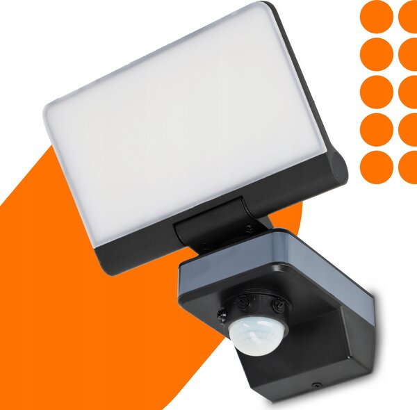 LED nástěnné svítidlo 44 W, 5280 lm, neutrální bílá, IP54