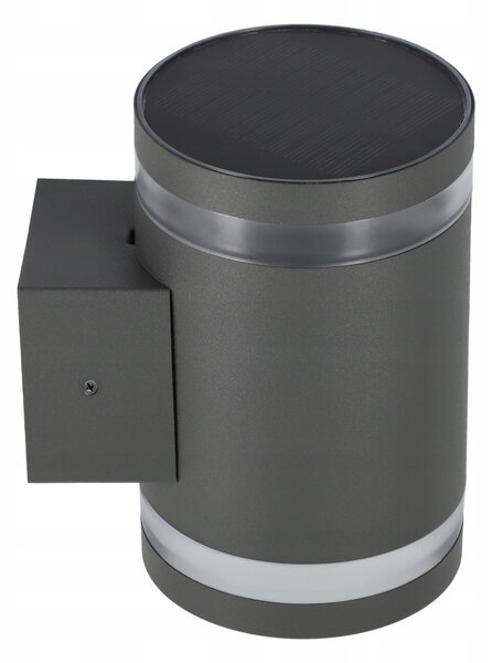 LED nástěnné svítidlo, 2 W, 15 lm, neutrální bílá, IP44, 14 × 12 × 9 cm