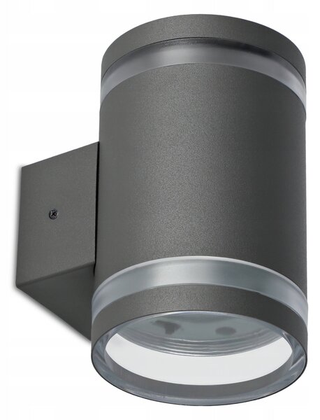 LED nástěnné svítidlo, 2 W, 15 lm, neutrální bílá, IP44, 14 × 12 × 9 cm