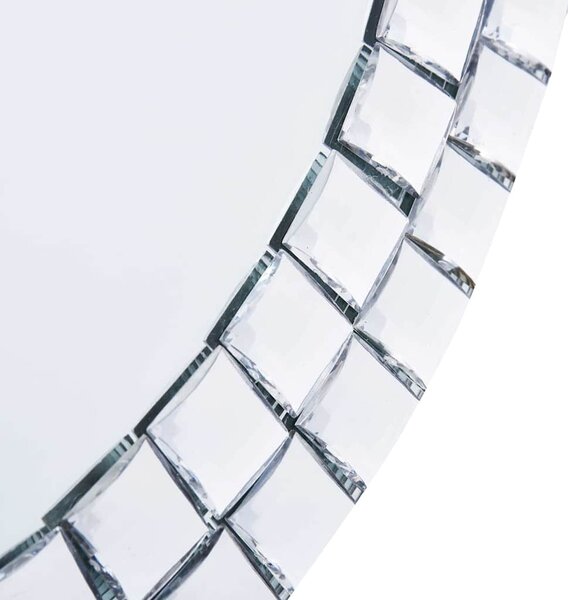 Nástěnné zrcadlo 40 cm tvrzené sklo 249447