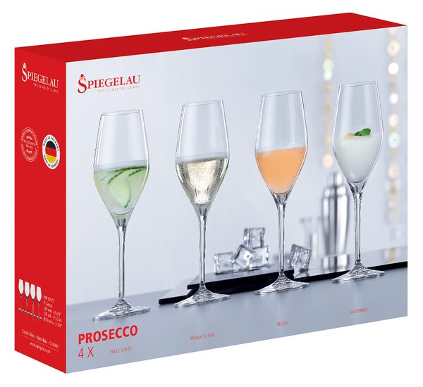 Sklenice Spiegelau Prosecco 4ks 270 ml 4400275